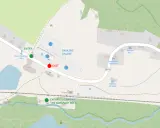 Mapa Adršpach: wejście, wyjście i parking online. Znajdź drogę do skalnego miasta i zaplanuj swój parking.